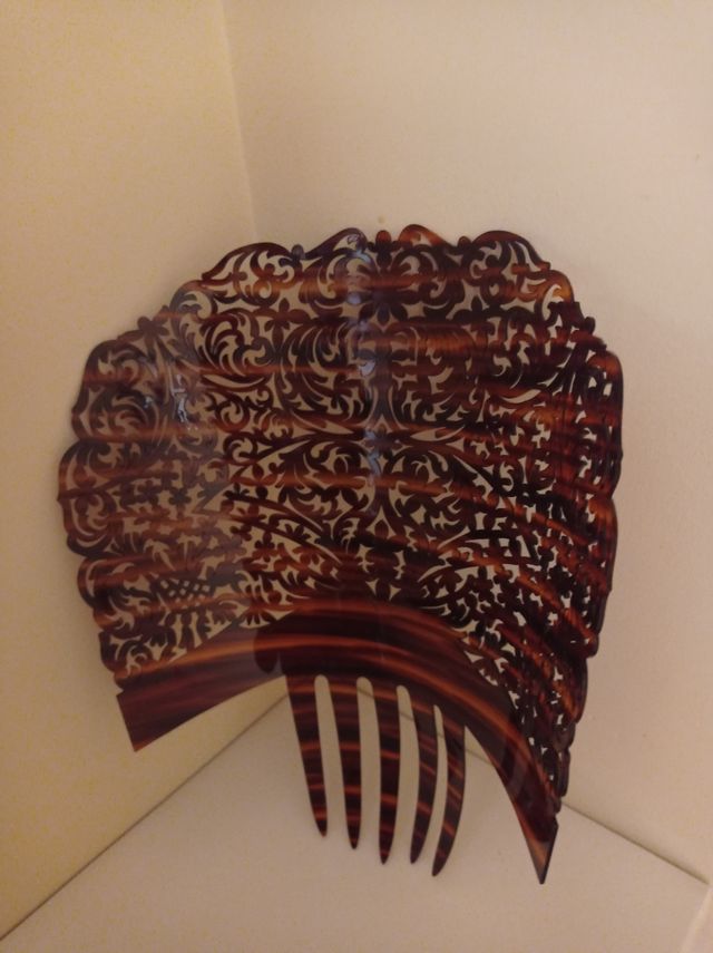 Peineta para mantilla