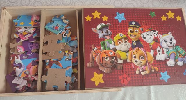 Puzzles madera patrulla canina