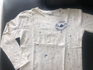 Camisetas Zara niño manga larga