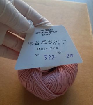 20 gomitoli cotone 50 grammi 