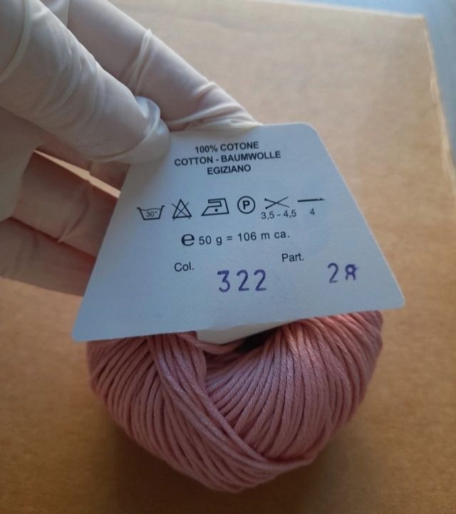 20 gomitoli cotone 50 grammi 