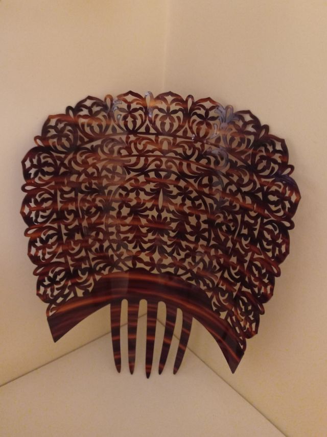 Peineta para mantilla