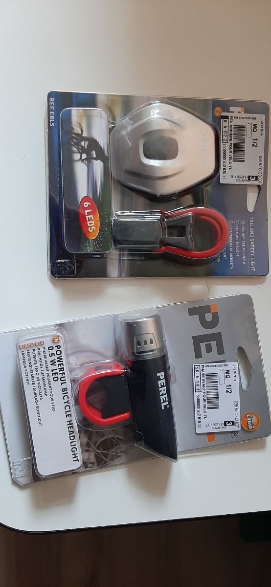 Luces bici, delante/detras