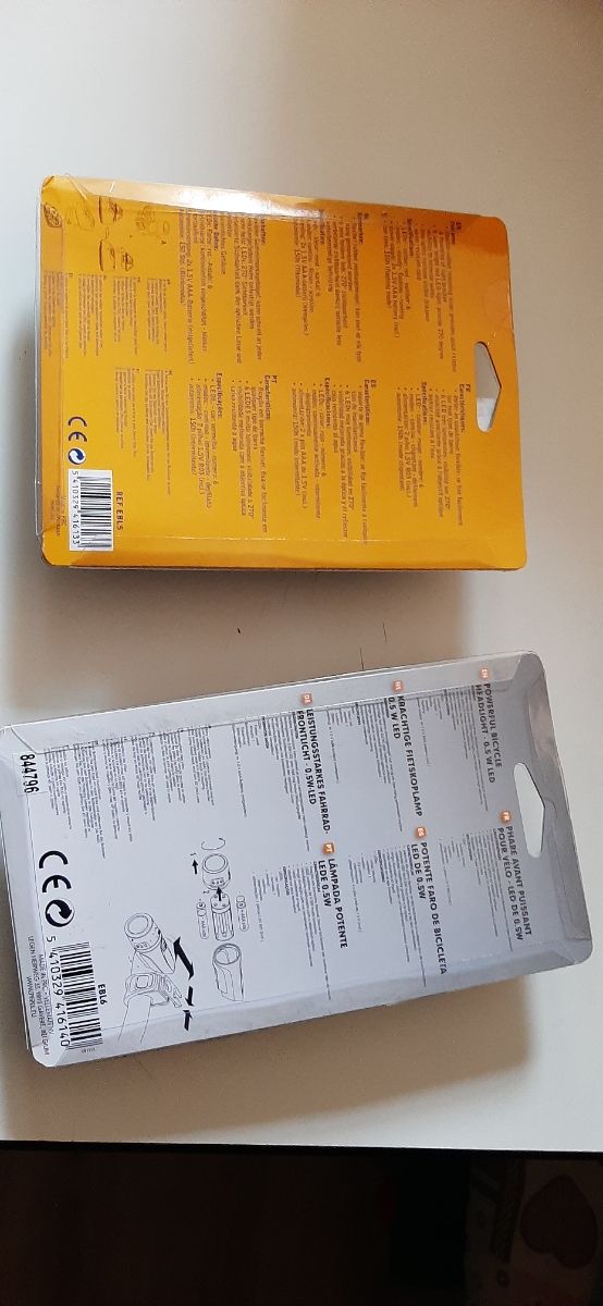 Luces bici, delante/detras