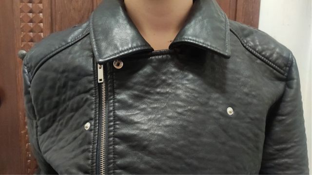 Chaqueta de cuero
