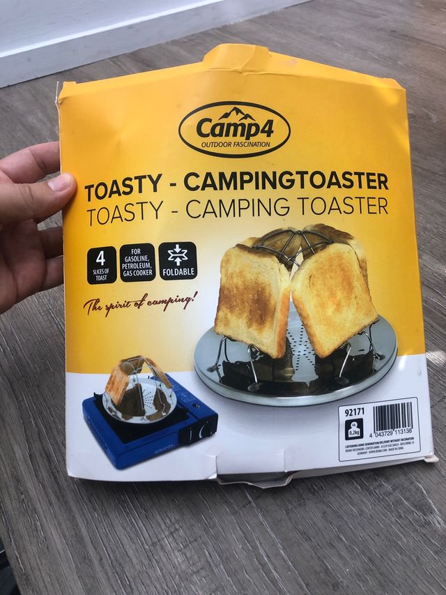 Tostador camping
