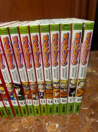 Manga naruto 1-18