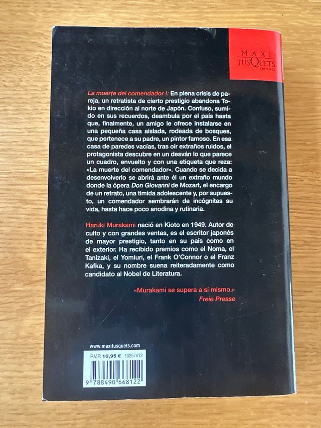 Haruki Murakami - La muerte del commendador