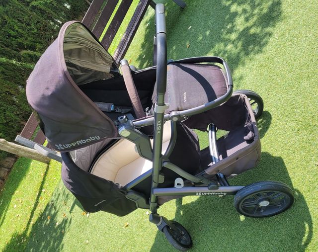 Uppababy vista + grupo 0 + accesorios