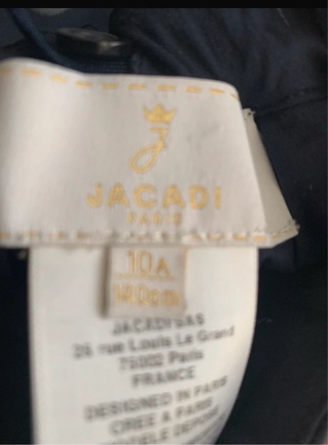 Falda Jacadi talla 10 años