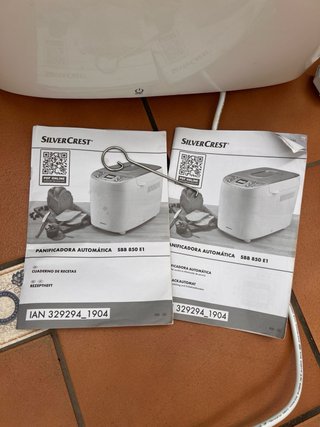 Panificadora automática Silvercrest