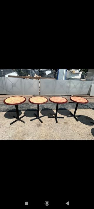 Mesas o rotondas bar pub discoteca