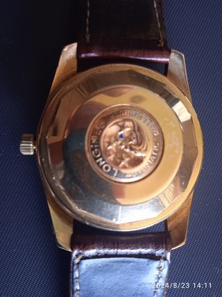 Reloj longines de oro 