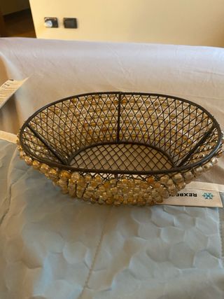 Cestino in perline