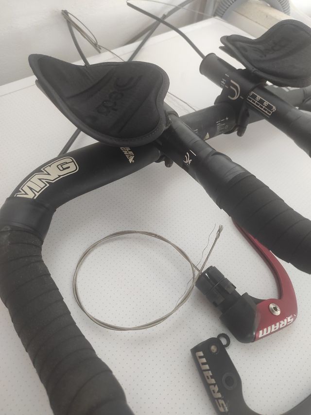 Manillar de contrarreloj triatlon