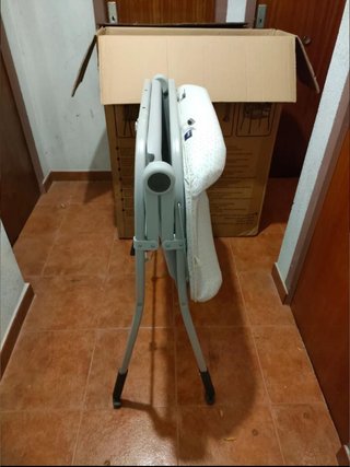 Cambiador con bañera extraible
