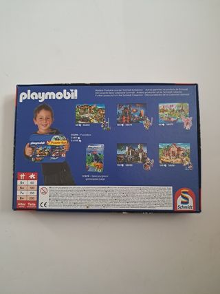 Puzzle playmobil 150 piezas caballeros
