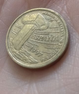 Moneda 5 pesetas de 1997