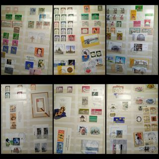 Album sellos Berlín Alemania 1977 31 pag