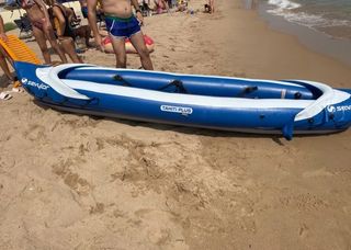 Kayak +2 remos + inchador