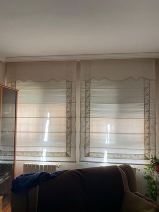 cortina estor enrrollable