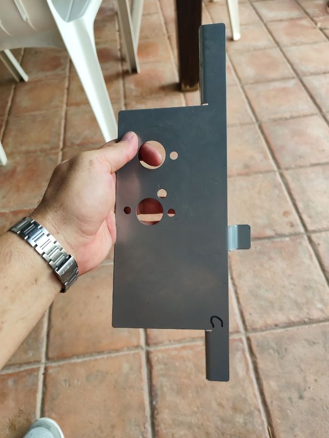 Soporte calefacción estacionaria