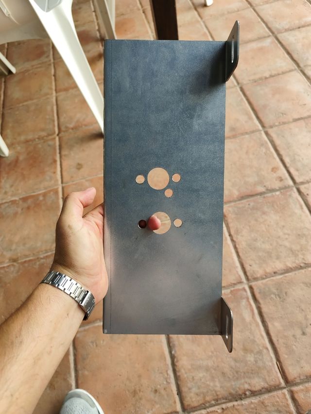 Soporte calefacción estacionaria