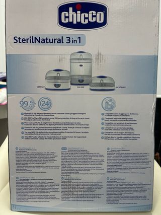 Estirilizador biberon Compact eco Chicco