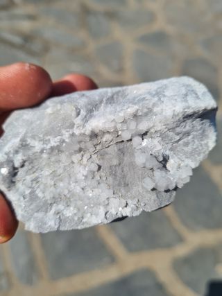 Minerali Calcite Cristalli Marmo Carrara