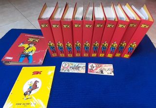 12 serie Tex a strisce anastatiche