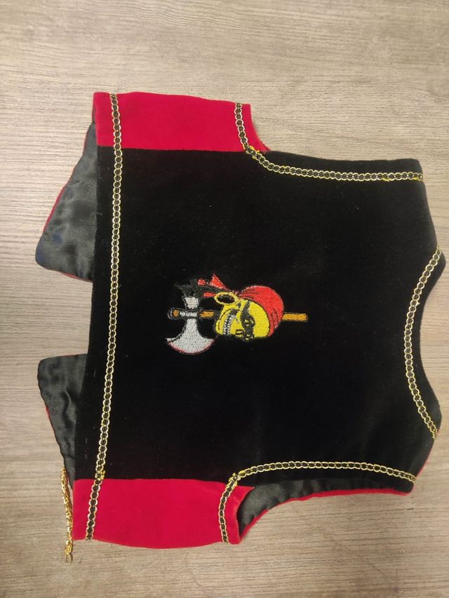 Chaleco de pirata 2 o 3 años