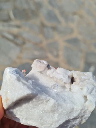 Minerali Cristallo Quarzo Ialino Diamante Carrara