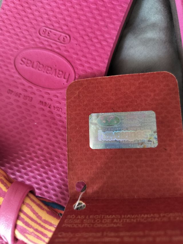 Infradito Havaianas Pink Electric 39/40