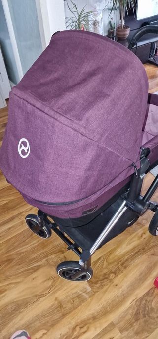 Asiento, 2sacos capazo Priam cybex y Regalo chasis