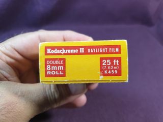 CARTUCHO KODACHROME II-PARA 8MM-(NO SUPER 8MM)