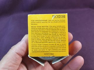 CARTUCHO KODACHROME II-PARA 8MM-(NO SUPER 8MM)