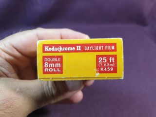 CARTUCHO KODACHROME II-PARA 8MM-(NO SUPER 8MM)