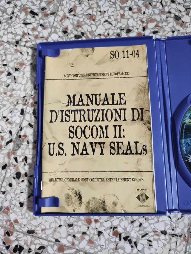 Socom 2 US navy seale PS2
