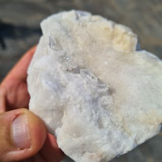 Minerali Quarzo Ialino Diamante Carrara 170g