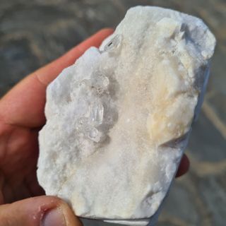 Minerali Quarzo Ialino Diamante Carrara 170g
