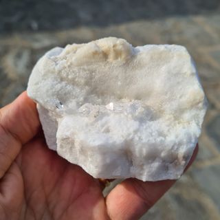Minerali Quarzo Ialino Diamante Carrara 170g