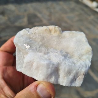 Minerali Quarzo Ialino Diamante Carrara 170g