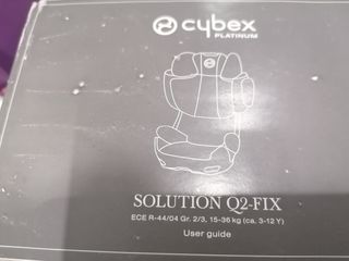 Silla Cybex Solution Q2 FIX