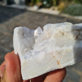 Minerali Quarzo Ialino Marmo Carrara