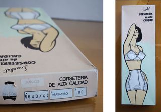 FAJA CORSÉ con ballenas SCARLET talla 80