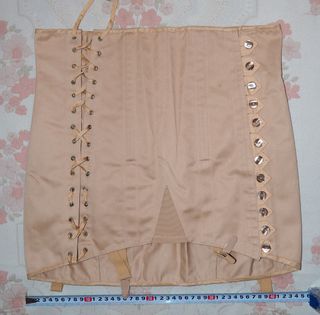 FAJA CORSÉ con ballenas SCARLET talla 80