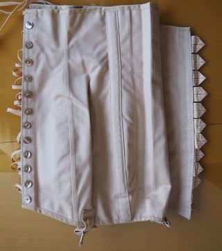 FAJA CORSÉ con ballenas SCARLET talla 80