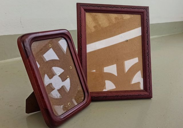 Marcos de fotos de madera