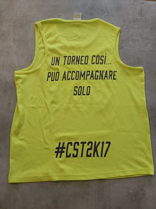 Canotta sportiva gialla fluo, Summer Tournament