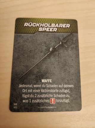 3 carte per Fuga da New York in tedesco